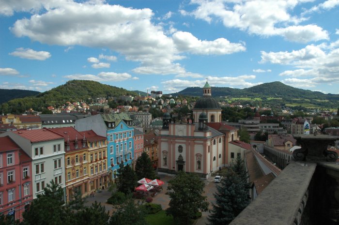 Děčín - pohled na město