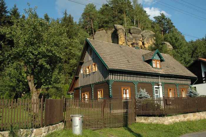 Jetřichovice, dům