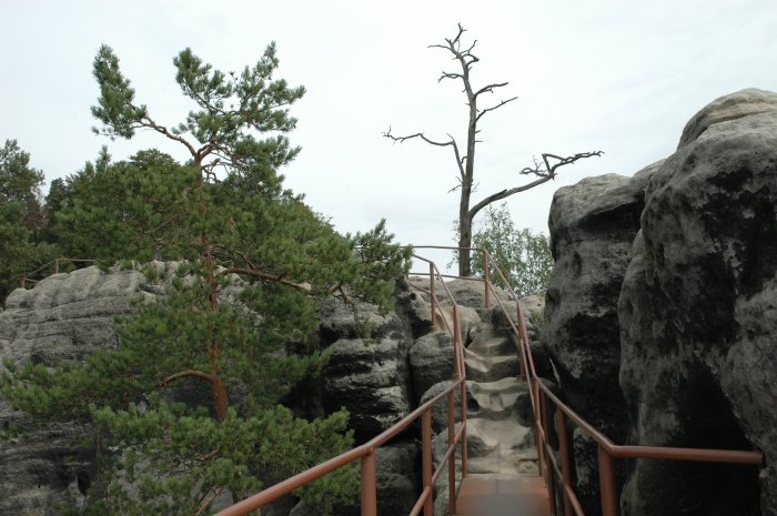 Loupežnický hrad - na vrcholku