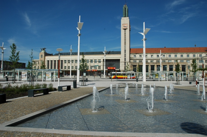 Riegrovo náměstí - místo k odpočinku